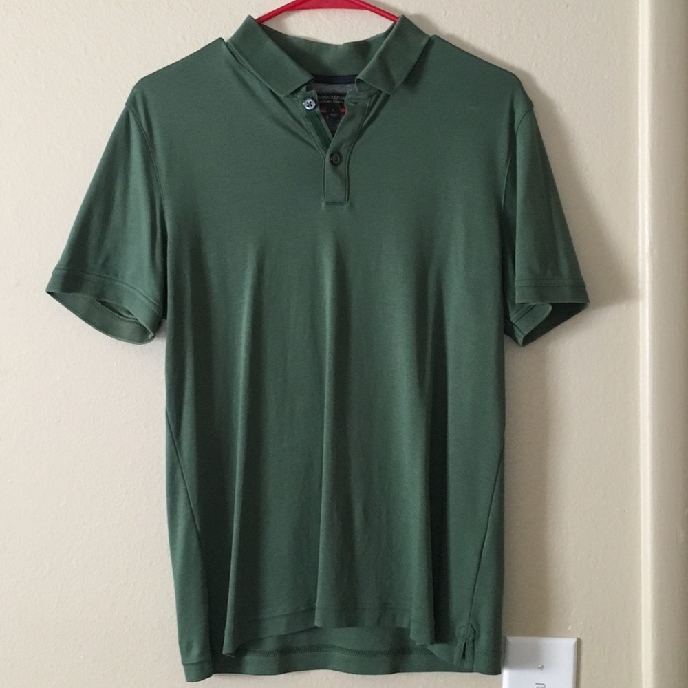 Green Banana Republic Soft Polo